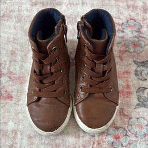 Cat & Jack Brown Sneakers with Lace-Up Design